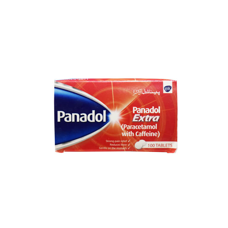 Panadol Extra Tab 500mg/65mg 100s price in Pakistan
