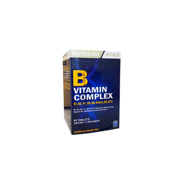 Vitamin-B Complex Softgel Tab 1×60’s